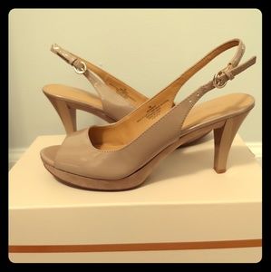 Nine West Karoo Nude Slingback